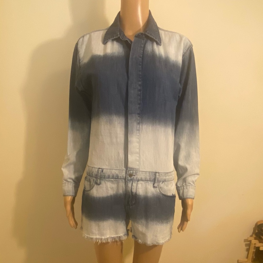 Women’s Lite Romper Long Sleeve Tie Dyed